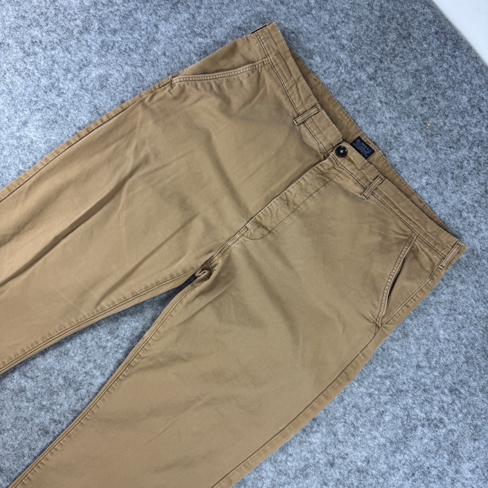 Levi Strauss Mens W42 L32 Khaki Chino Pants Brown Slacks Gorpcore Work Casual